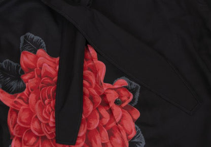 Y's for men FW24 Dahlia Print Shirt Black/Red Size 3