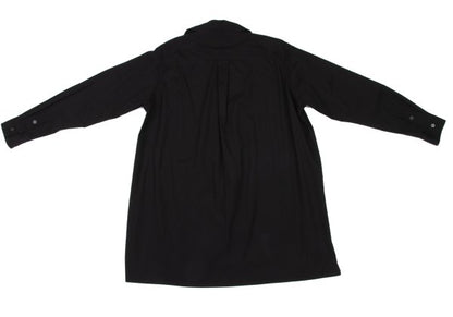 Y's for men FW24 Dahlia Print Shirt Black/Red Size 3