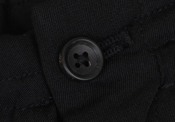 Yohji Yamamoto POUR HOMME 17SS Gabardine Pants Black Size 3