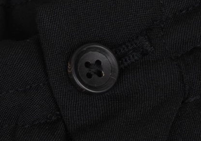 Yohji Yamamoto POUR HOMME 17SS Gabardine Pants Black Size 3