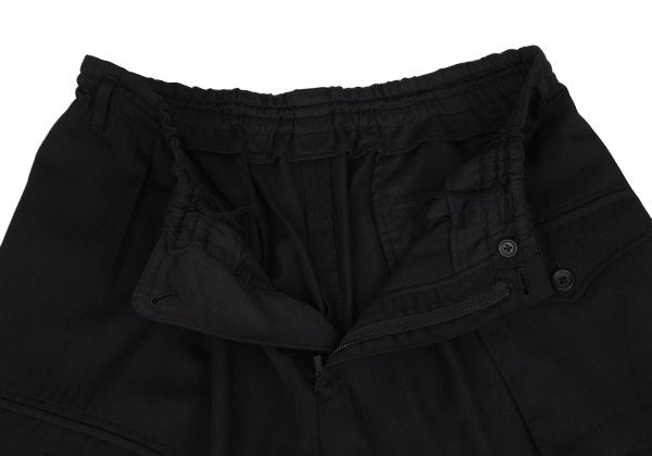 Yohji Yamamoto POUR HOMME 17SS Gabardine Pants Black Size 3