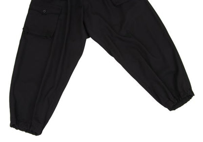 Yohji Yamamoto POUR HOMME 17SS Gabardine Pants Black Size 3