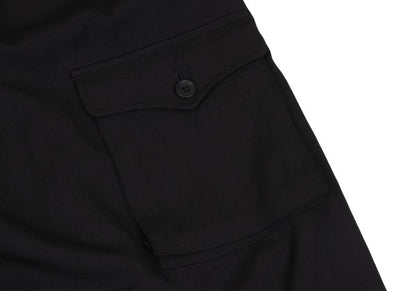 Yohji Yamamoto POUR HOMME 17SS Gabardine Pants Black Size 3