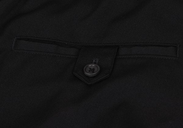 Yohji Yamamoto POUR HOMME 17SS Gabardine Pants Black Size 3