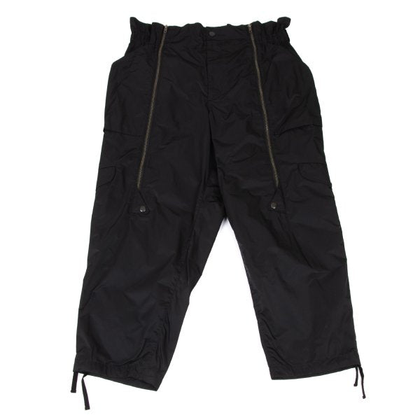Ground Y 24SS Polyester Zip Design Easy Pants Black Size 3