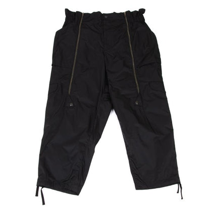 Ground Y 24SS Polyester Zip Design Easy Pants Black Size 3