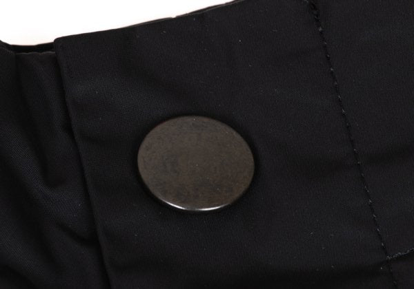 Ground Y 24SS Polyester Zip Design Easy Pants Black Size 3