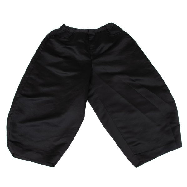 BLACK COMME des GARCONS 24SS Poly Wide Pants Black Size M