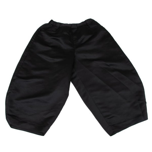 BLACK COMME des GARCONS 24SS Poly Wide Pants Black Size M