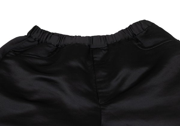 BLACK COMME des GARCONS 24SS Poly Wide Pants Black Size M