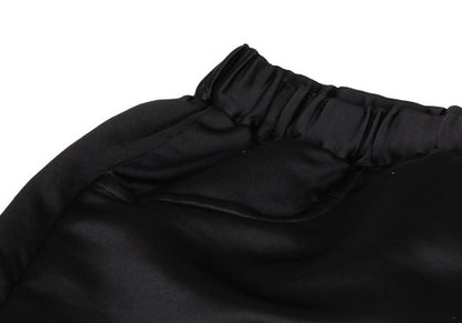 BLACK COMME des GARCONS 24SS Poly Wide Pants Black Size M