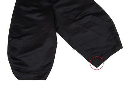 BLACK COMME des GARCONS 24SS Poly Wide Pants Black Size M