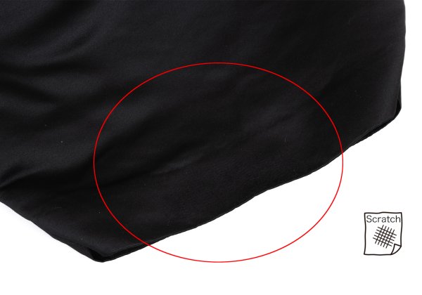 BLACK COMME des GARCONS 24SS Poly Wide Pants Black Size M