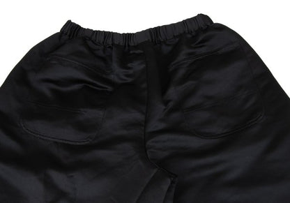 BLACK COMME des GARCONS 24SS Poly Wide Pants Black Size M