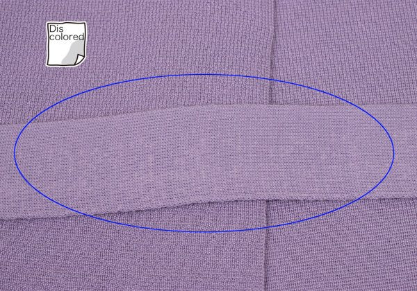 NARACAMICIE Blend Stand Collar Long Cardigan Purple Size 1