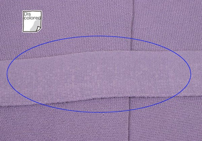 NARACAMICIE Blend Stand Collar Long Cardigan Purple Size 1