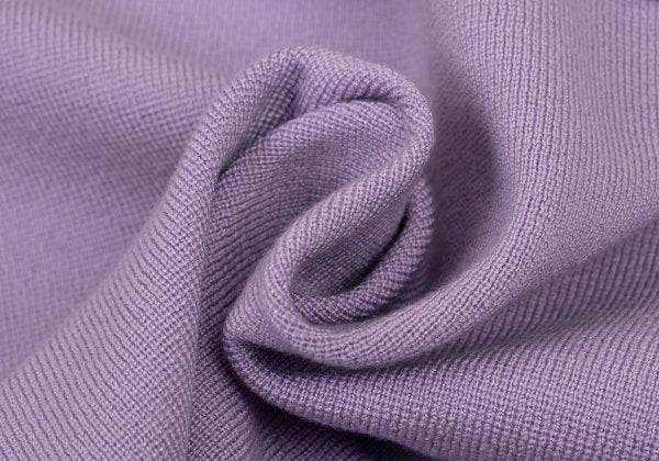 NARACAMICIE Blend Stand Collar Long Cardigan Purple Size 1
