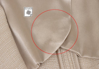 NARACAMICIE Lame Cotton Blend Tailored Blazer Beige Size 2