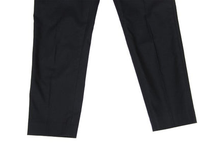 Theory Stretch Cotton Center Pleat Pants Black Size 2