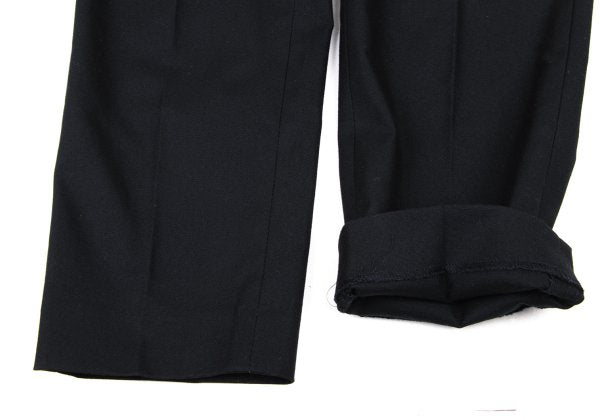 Theory Stretch Cotton Center Pleat Pants Black Size 2