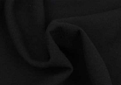 Plantation Wool Boat Neck Long Sleeve Top Black Size M