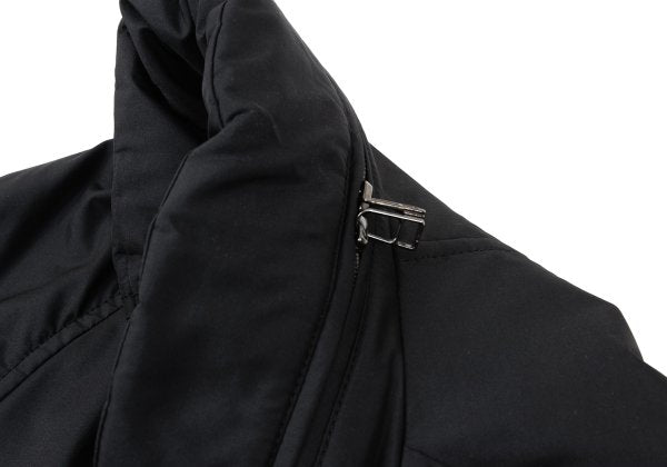 ISSEY MIYAKE MEN Thinsulate Padded Zip Coat Black Size 2