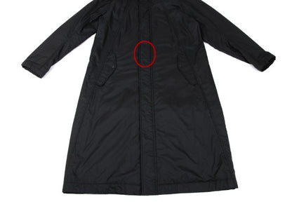 ISSEY MIYAKE MEN Thinsulate Padded Zip Coat Black Size 2