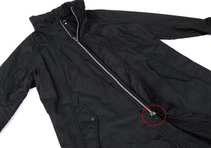 ISSEY MIYAKE MEN Thinsulate Padded Zip Coat Black Size 2