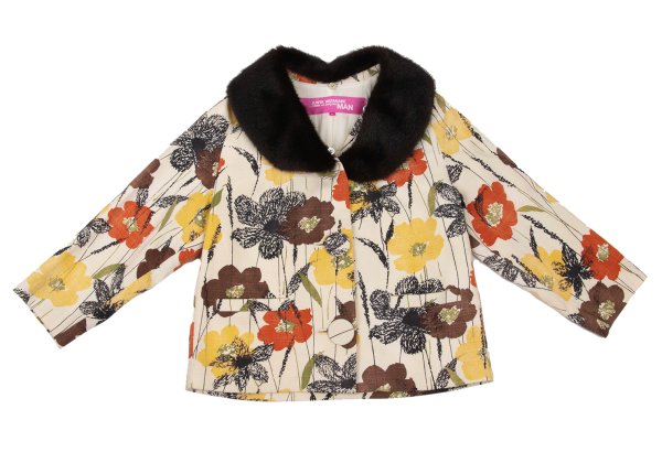 JUNYA WATANABE MAN PINK COMME des GARCONS Fur Jacket Size M