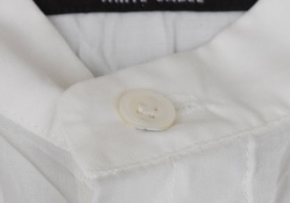 ISSEY MIYAKE MEN WHITE LABEL Poly Wrinkle Shirt White Size 3