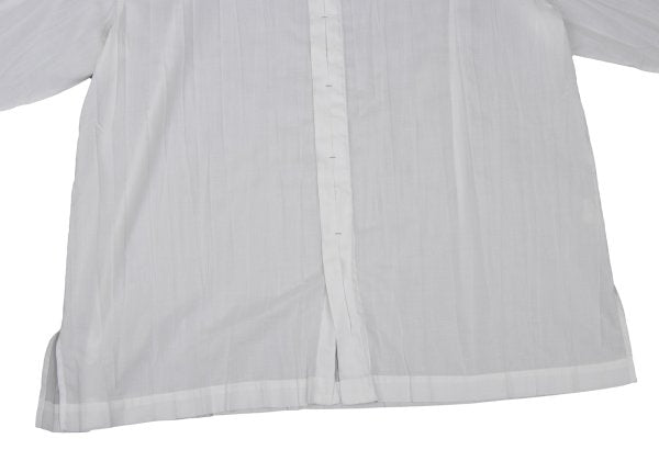 ISSEY MIYAKE MEN WHITE LABEL Poly Wrinkle Shirt White Size 3