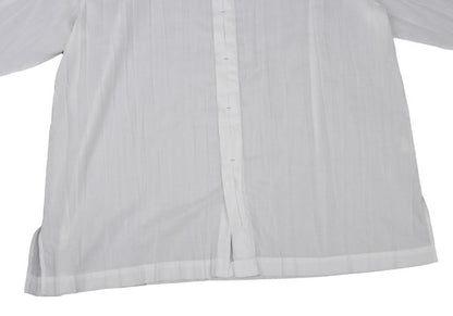 ISSEY MIYAKE MEN WHITE LABEL Poly Wrinkle Shirt White Size 3