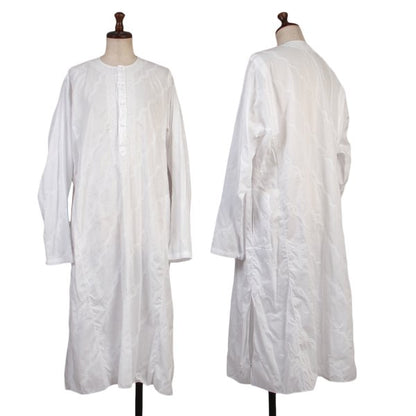 Issey Miyake ASHA BY MDS Cotton Wave Embroidery Dress Size M