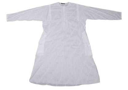 Issey Miyake ASHA BY MDS Cotton Wave Embroidery Dress Size M