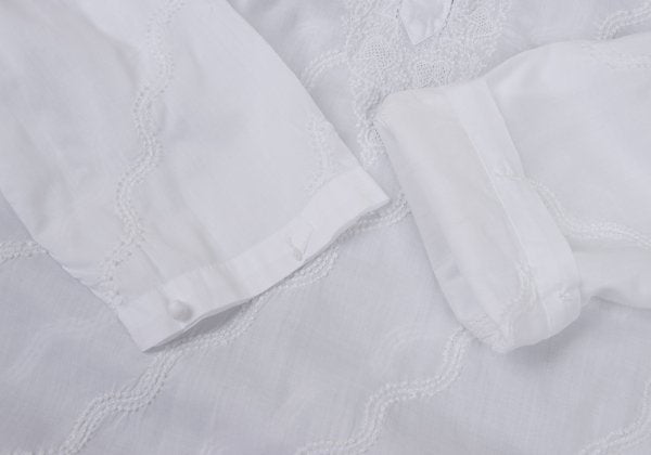 Issey Miyake ASHA BY MDS Cotton Wave Embroidery Dress Size M