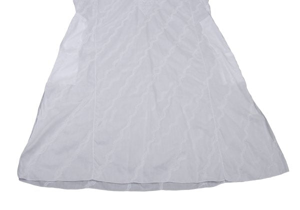 Issey Miyake ASHA BY MDS Cotton Wave Embroidery Dress Size M