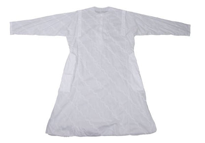 Issey Miyake ASHA BY MDS Cotton Wave Embroidery Dress Size M
