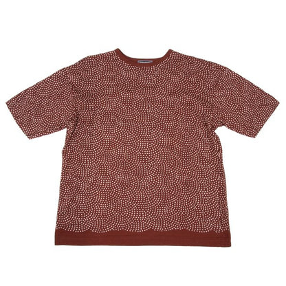 ISSEY MIYAKE MEN Random Dot Print T-Shirt Bordeaux Size M