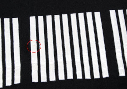 ISSEY MIYAKE MEN Stripe Patch Design Sweatshirt Black Size M
