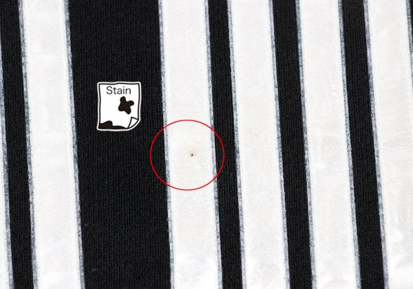 ISSEY MIYAKE MEN Stripe Patch Design Sweatshirt Black Size M