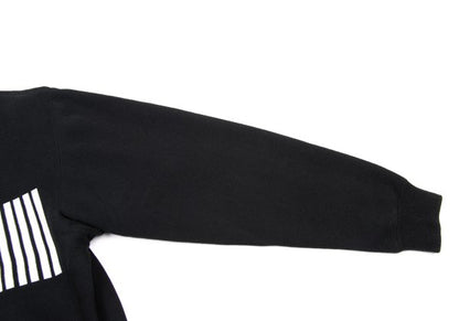 ISSEY MIYAKE MEN Stripe Patch Design Sweatshirt Black Size M