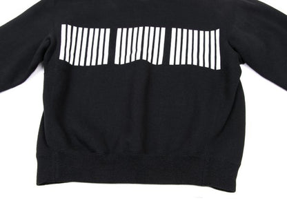 ISSEY MIYAKE MEN Stripe Patch Design Sweatshirt Black Size M