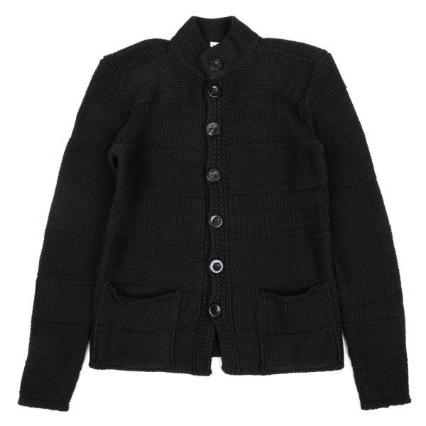 ARMANI COLLEZIONI Cotton Blend Cardigan Charcoal Size 46