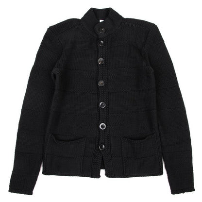 ARMANI COLLEZIONI Cotton Blend Cardigan Charcoal Size 46