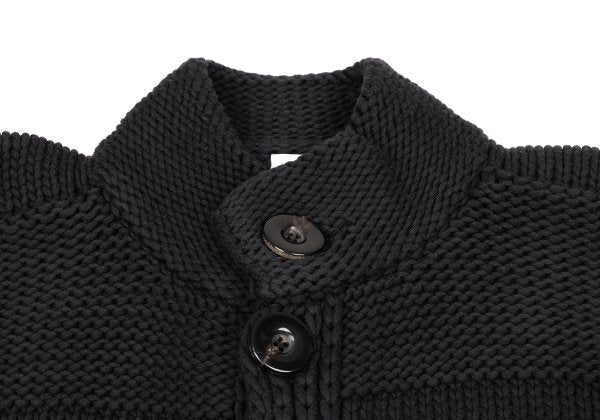 ARMANI COLLEZIONI Cotton Blend Cardigan Charcoal Size 46