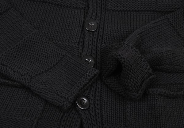 ARMANI COLLEZIONI Cotton Blend Cardigan Charcoal Size 46