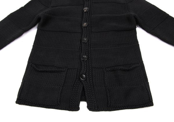 ARMANI COLLEZIONI Cotton Blend Cardigan Charcoal Size 46