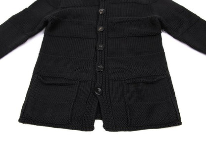 ARMANI COLLEZIONI Cotton Blend Cardigan Charcoal Size 46