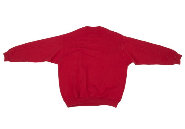 FERRE JEANS Emblem Embroidered Logo Sweatshirt Red Size M