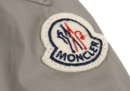 MONCLER Poly Double Zip Stand Collar Blouson Beige Size 3